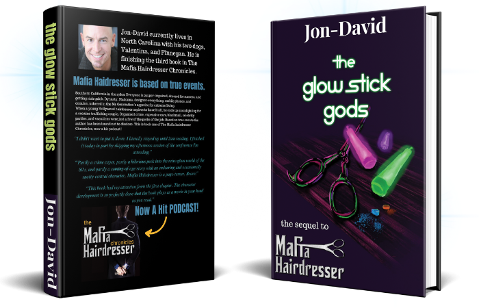 The Glow Stick Gods is Jon-David's second LGBTQ Novel